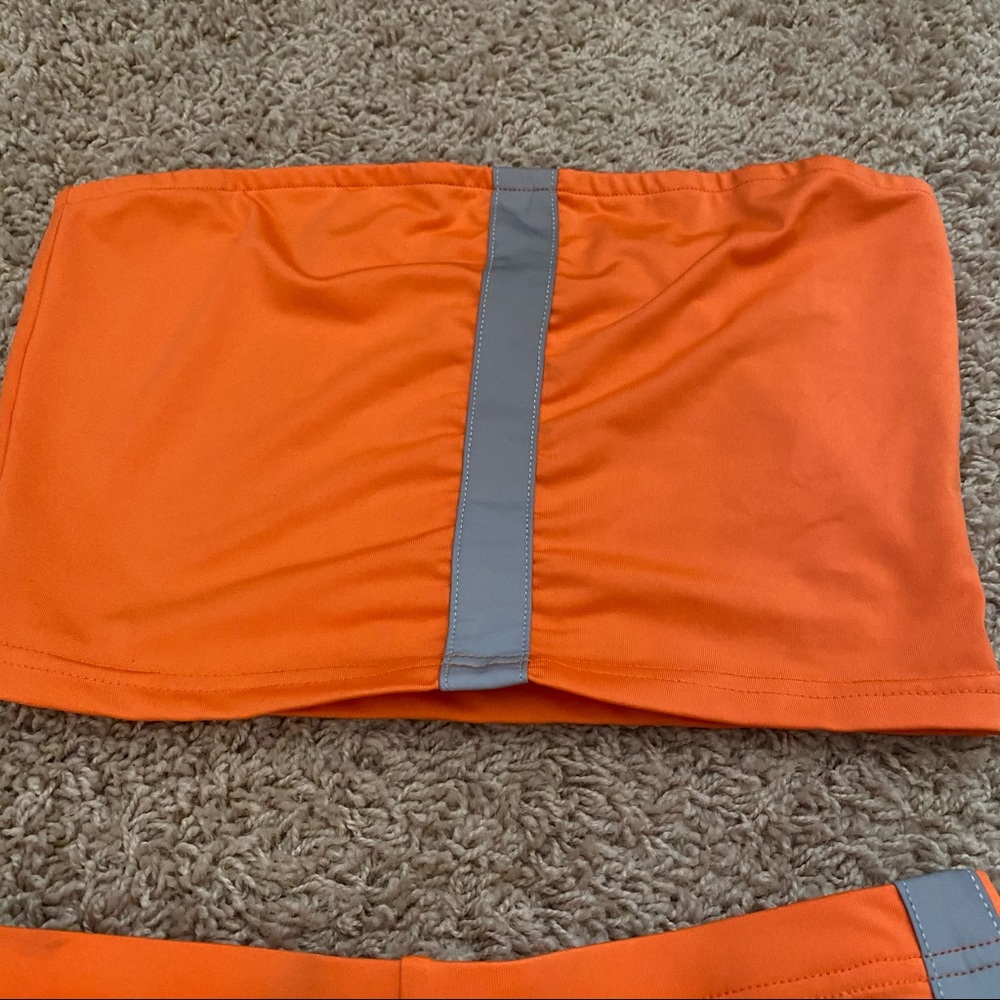 Orange Tube Top Reflective Set - Picture 4 of 5